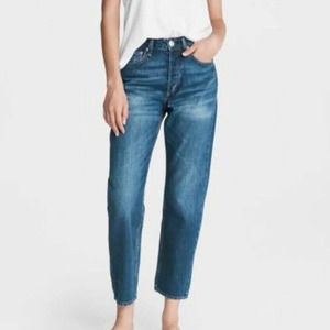 Rag & Bone Maya High Rise Slim Jeans in Jasper Women's Size 26 New With Tags